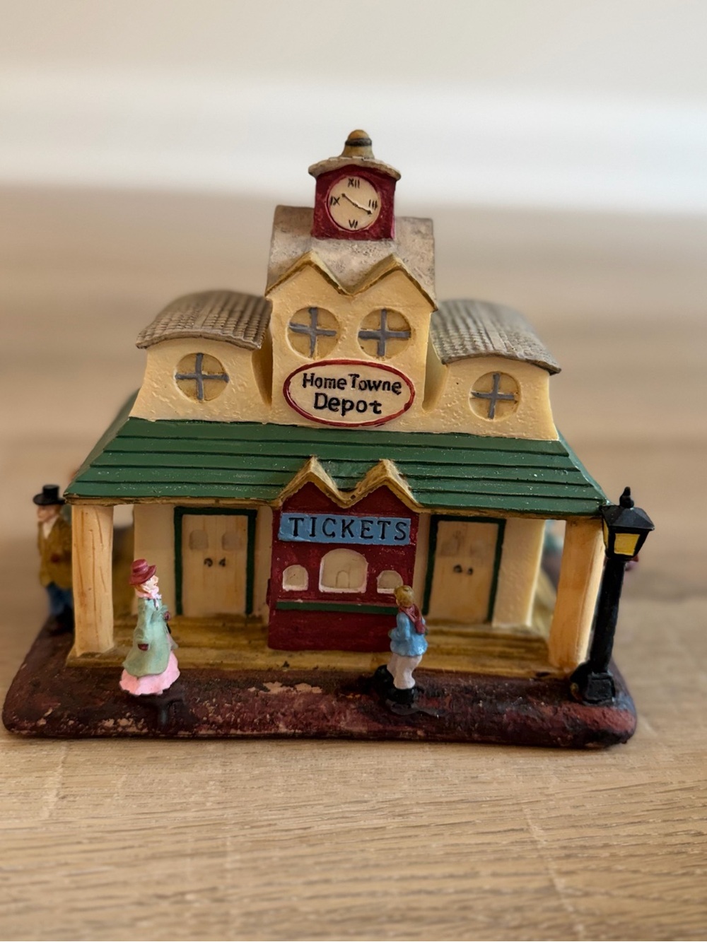 1998 JC Penney Home Towne Express Home Towne Depot Christmas Village Vintage